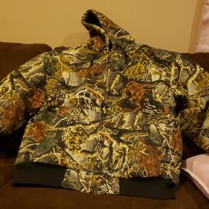 Cabelas camouflage coat